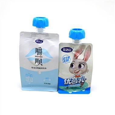 Bolsa de pico de fuelle lateral de pasteurización